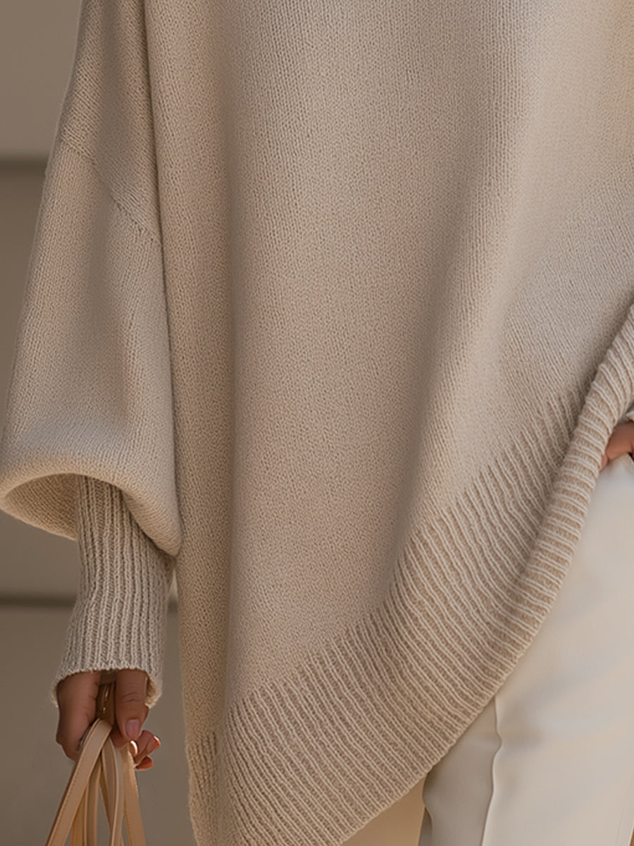 NINA OVERSIZED KNIT SWEATER