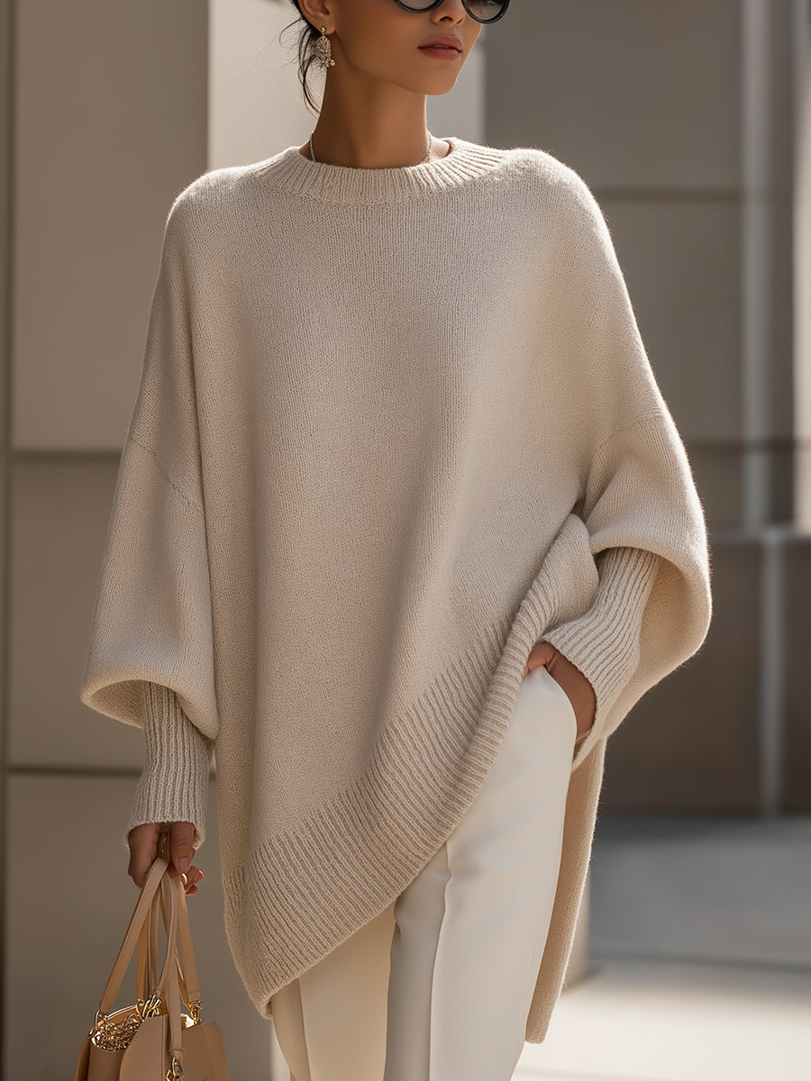 NINA OVERSIZED KNIT SWEATER