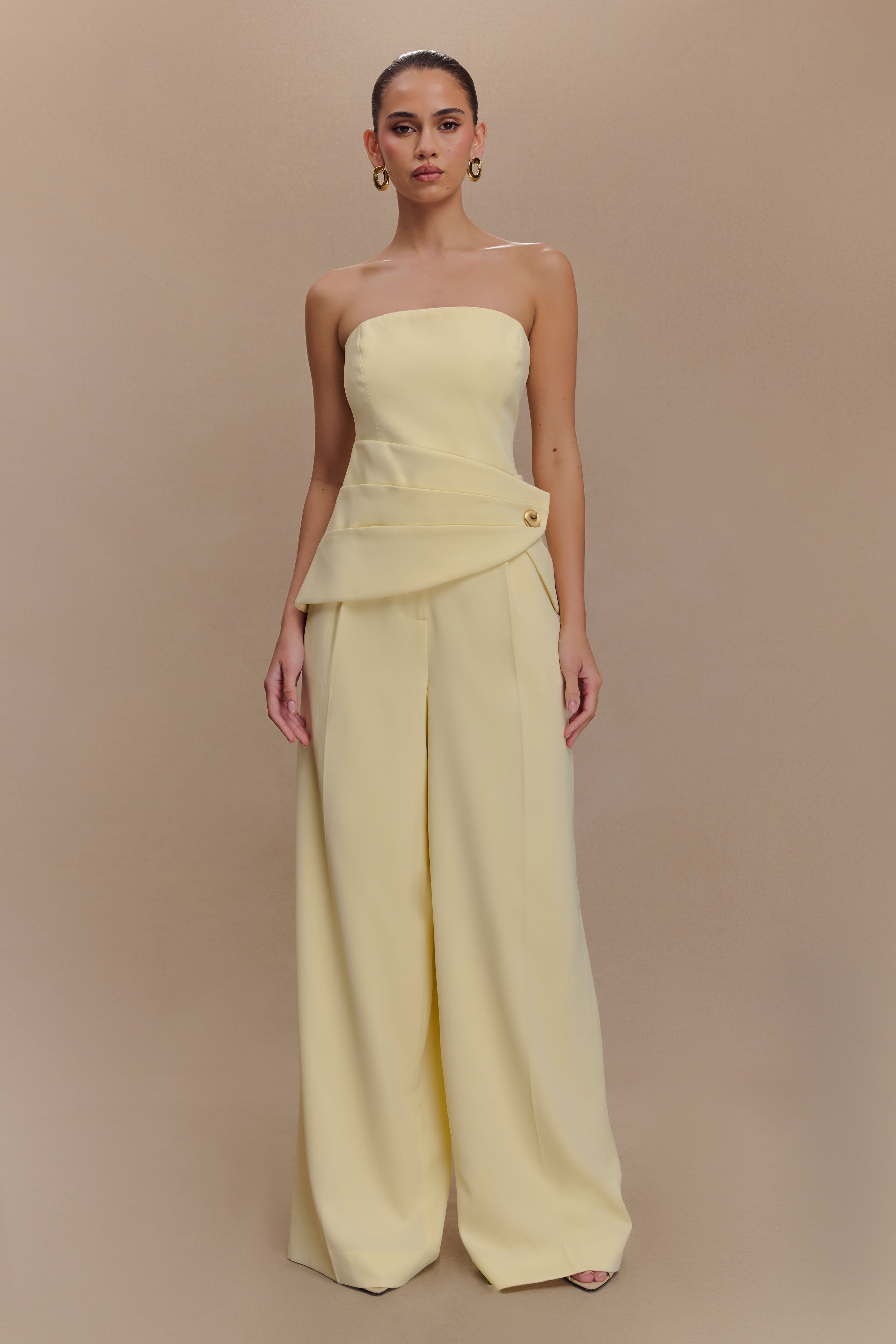 ALANA STRAPLESS SUITING SET