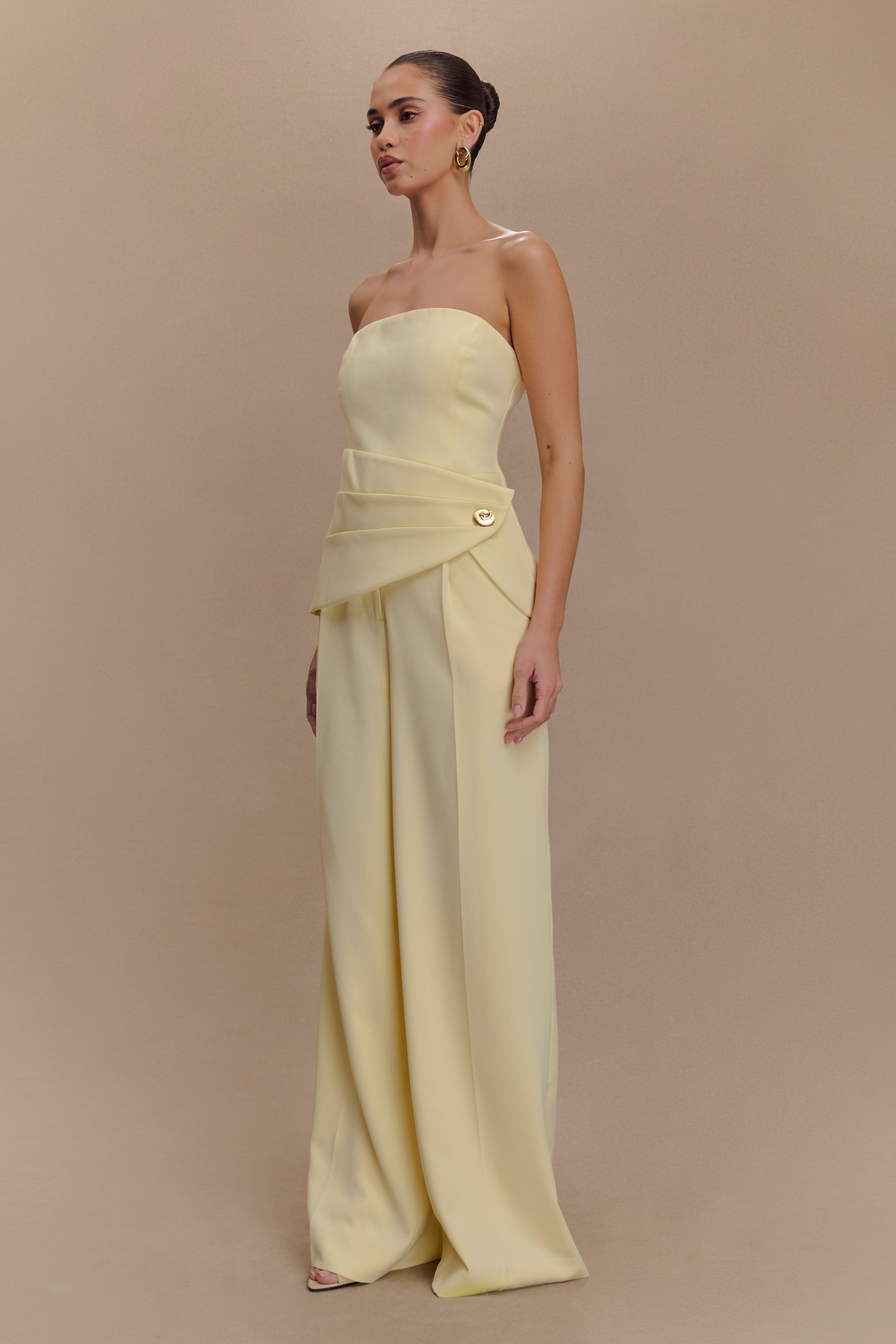 ALANA STRAPLESS SUITING SET