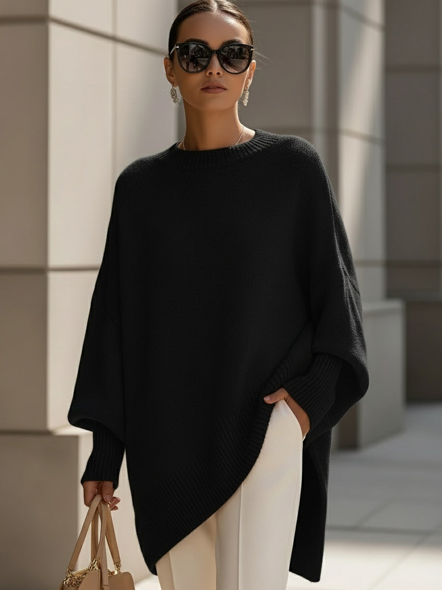 NINA OVERSIZED KNIT SWEATER