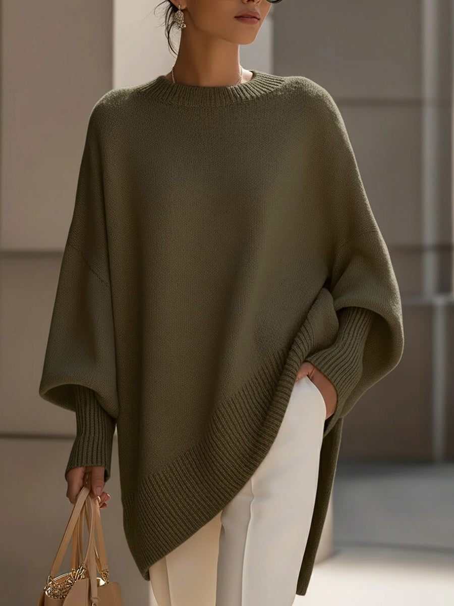 NINA OVERSIZED KNIT SWEATER