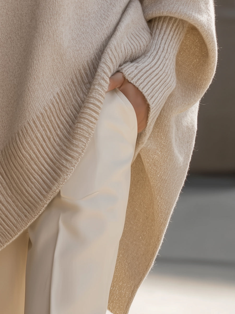 NINA OVERSIZED KNIT SWEATER