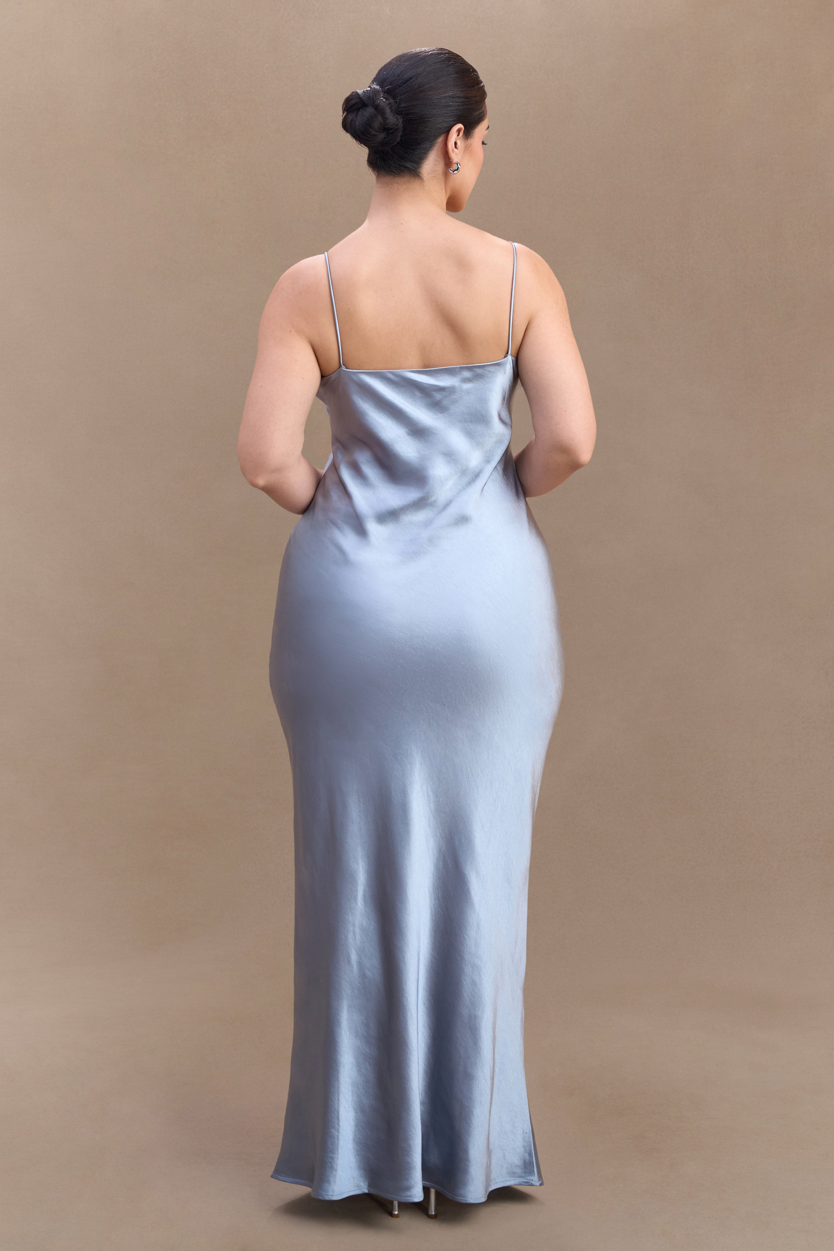 TOVA SATIN MAXI DRESS