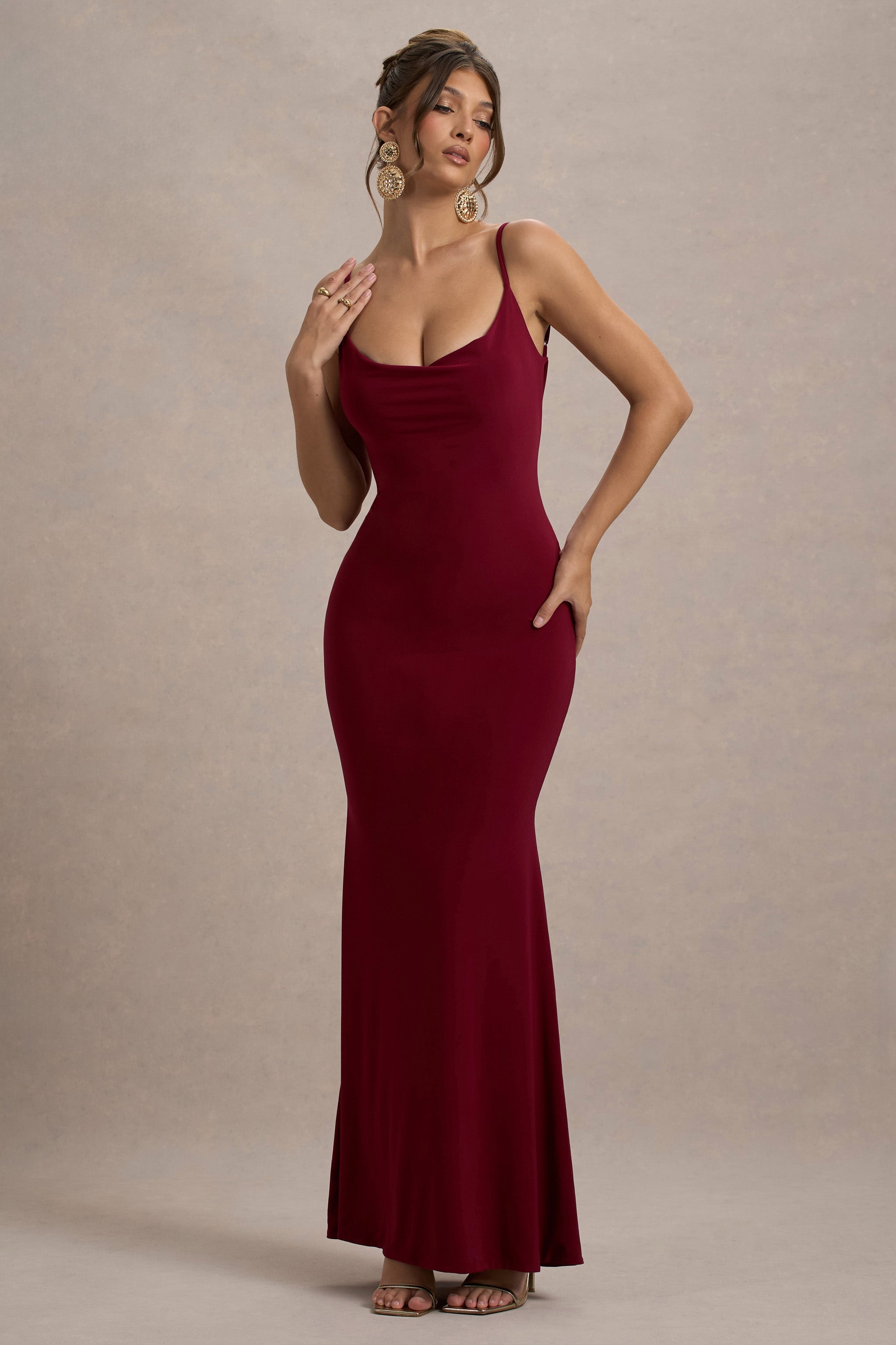 KINGSLEY BACKLESS MAXI DRESS