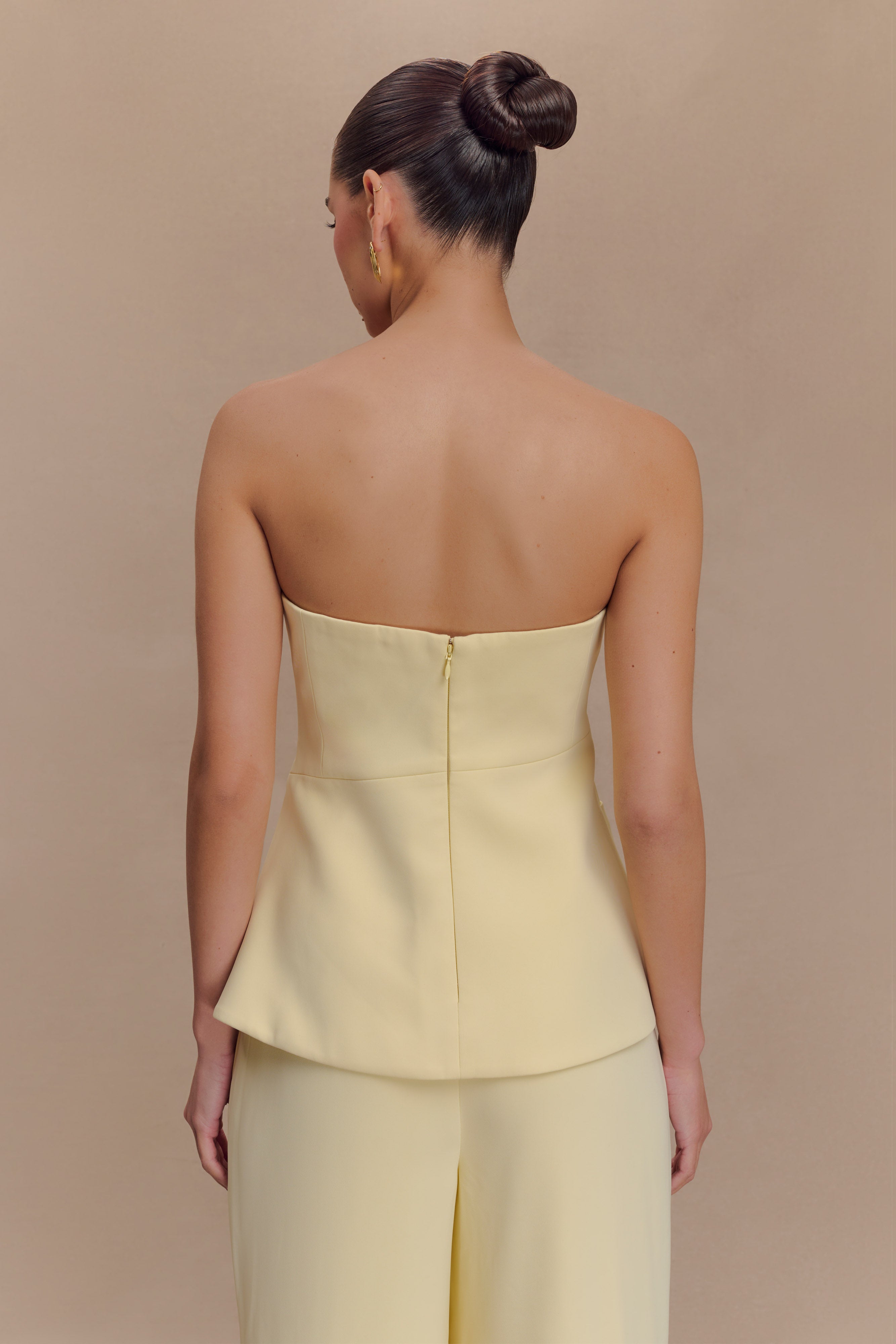 ALANA STRAPLESS SUITING TOP