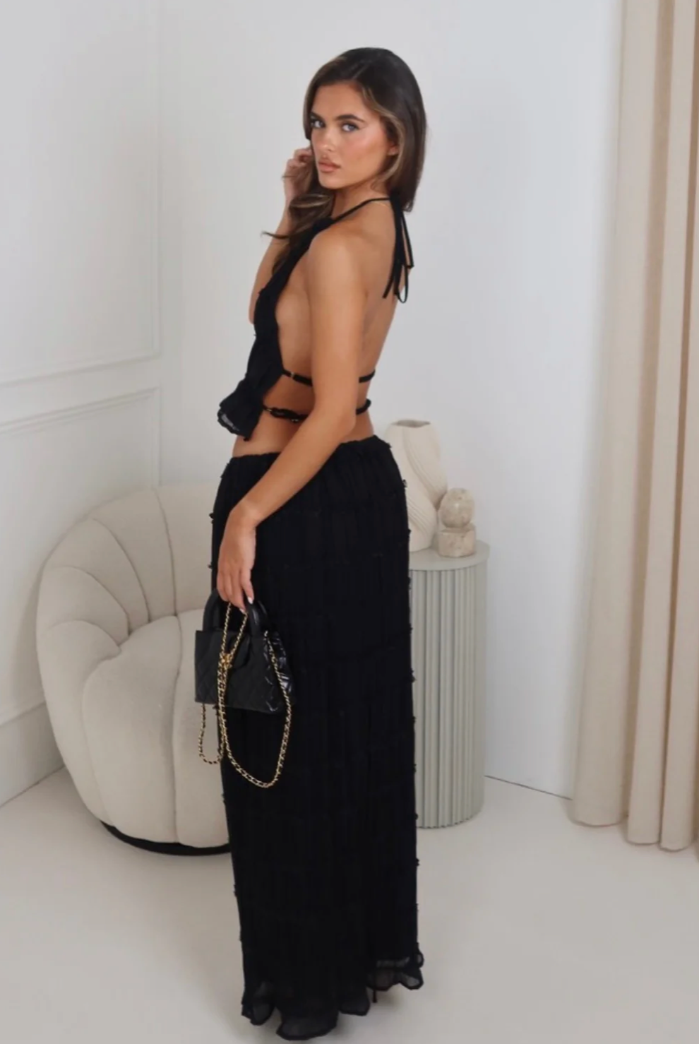 GINA TOP & MAXI SKIRT