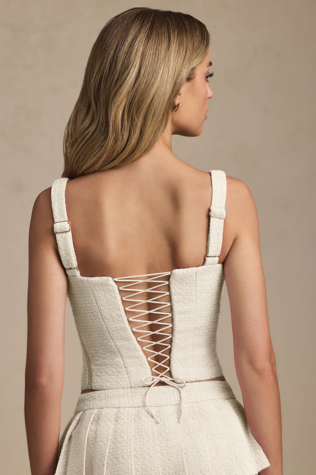 AURI LACE-UP CORSET TOP