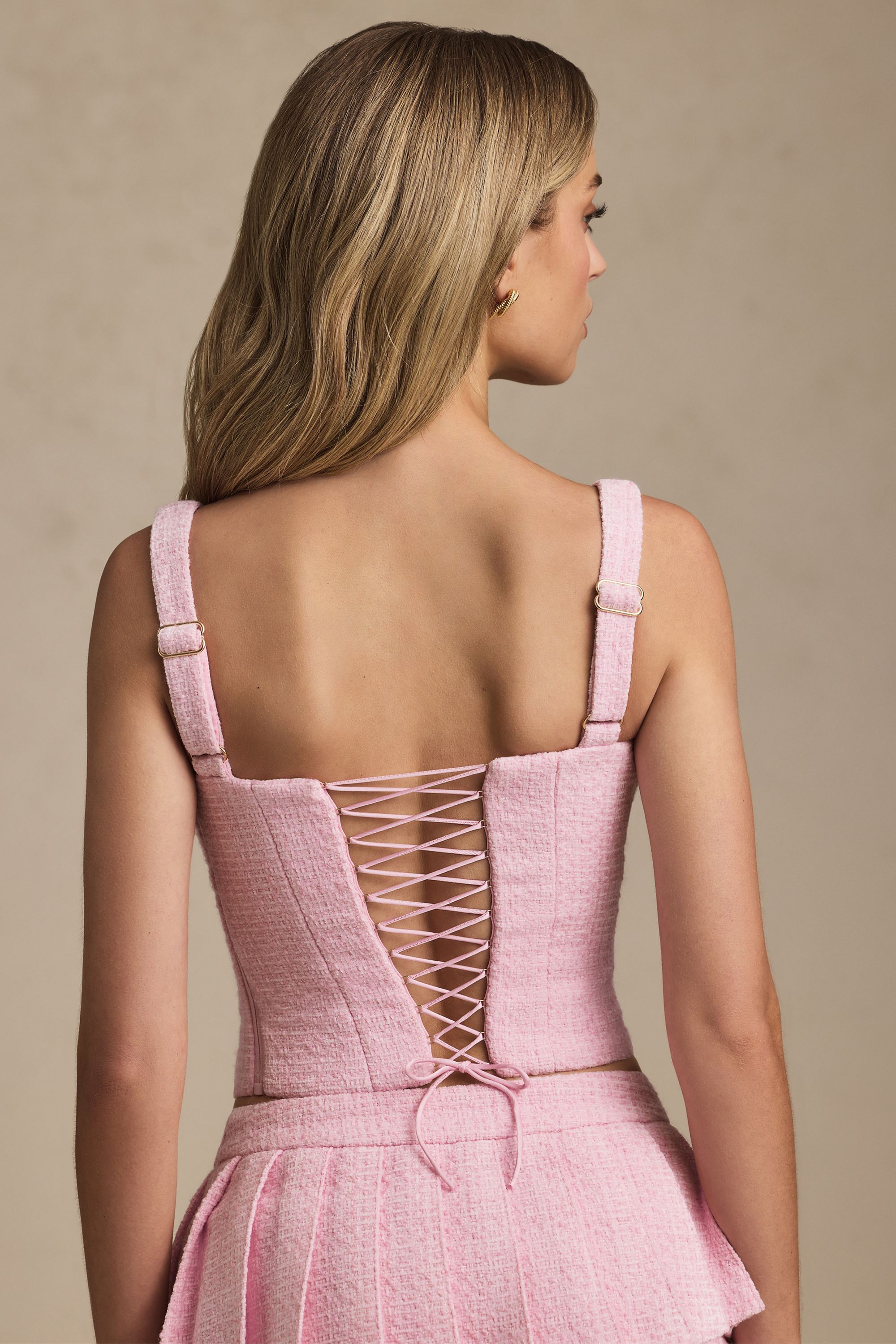 AURI LACE-UP CORSET TOP